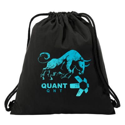 Quant Crypto Bullrun Qnt Token Blockchain Rich Millionaire Great Gift Drawstring Bag