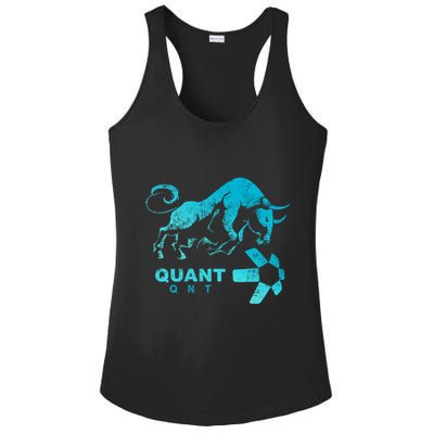 Quant Crypto Bullrun Qnt Token Blockchain Rich Millionaire Great Gift Ladies PosiCharge Competitor Racerback Tank
