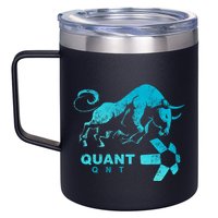 Quant Crypto Bullrun Qnt Token Blockchain Rich Millionaire Great Gift 12oz Stainless Steel Coffee Mug