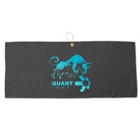 Quant Crypto Bullrun Qnt Token Blockchain Rich Millionaire Great Gift Large Microfiber Waffle Golf Towel