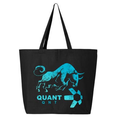Quant Crypto Bullrun Qnt Token Blockchain Rich Millionaire Great Gift 25L Jumbo Tote