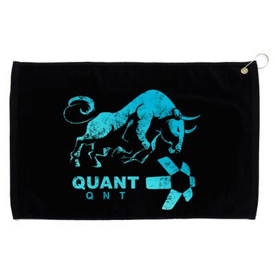 Quant Crypto Bullrun Qnt Token Blockchain Rich Millionaire Great Gift Grommeted Golf Towel