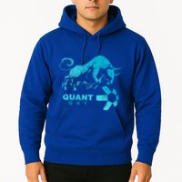 Quant Crypto Bullrun Qnt Token Blockchain Rich Millionaire Great Gift Hoodie