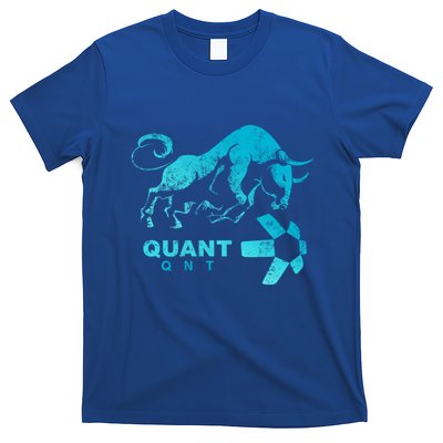 Quant Crypto Bullrun Qnt Token Blockchain Rich Millionaire Great Gift T-Shirt
