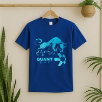 Quant Crypto Bullrun Qnt Token Blockchain Rich Millionaire Great Gift T-Shirt