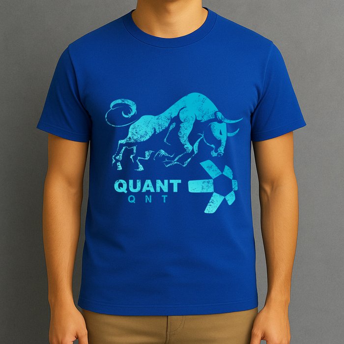 Quant Crypto Bullrun Qnt Token Blockchain Rich Millionaire Great Gift T-Shirt