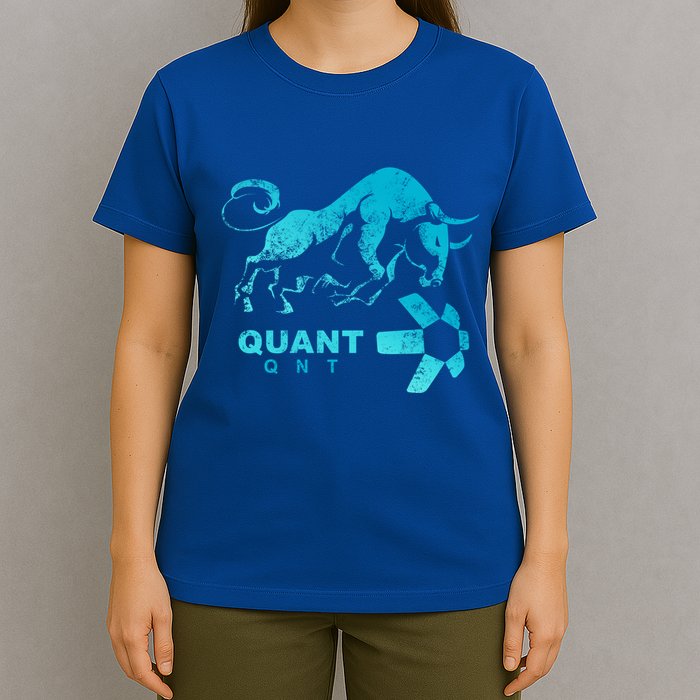 Quant Crypto Bullrun Qnt Token Blockchain Rich Millionaire Great Gift T-Shirt