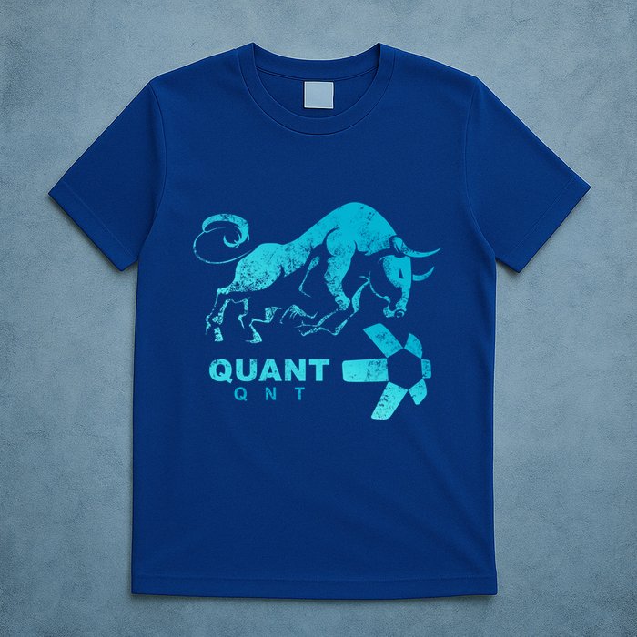Quant Crypto Bullrun Qnt Token Blockchain Rich Millionaire Great Gift T-Shirt