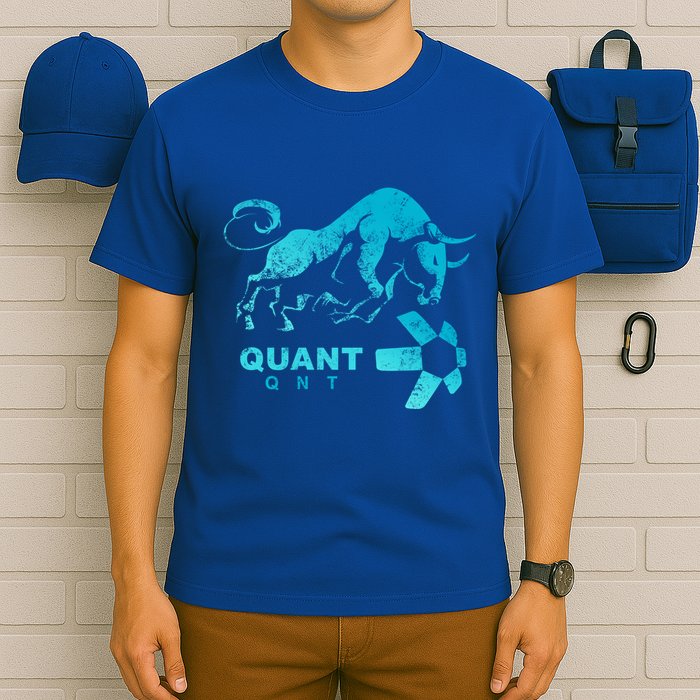Quant Crypto Bullrun Qnt Token Blockchain Rich Millionaire Great Gift T-Shirt