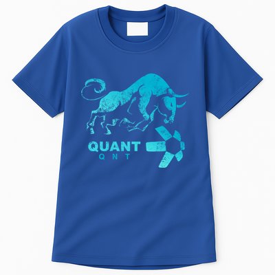 Quant Crypto Bullrun Qnt Token Blockchain Rich Millionaire Great Gift Tall T-Shirt