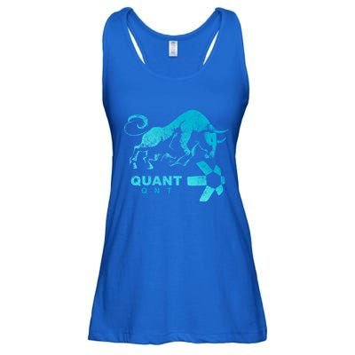 Quant Crypto Bullrun Qnt Token Blockchain Rich Millionaire Great Gift Ladies Essential Flowy Tank