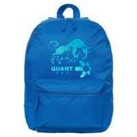 Quant Crypto Bullrun Qnt Token Blockchain Rich Millionaire Great Gift 16 in Basic Backpack