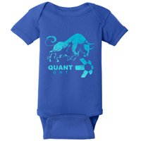 Quant Crypto Bullrun Qnt Token Blockchain Rich Millionaire Great Gift Baby Bodysuit