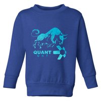 Quant Crypto Bullrun Qnt Token Blockchain Rich Millionaire Great Gift Toddler Sweatshirt