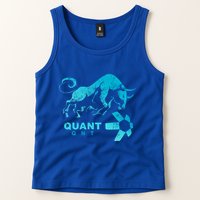 Quant Crypto Bullrun Qnt Token Blockchain Rich Millionaire Great Gift Tank Top