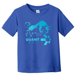 Quant Crypto Bullrun Qnt Token Blockchain Rich Millionaire Great Gift Toddler T-Shirt