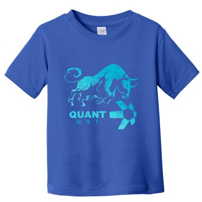 Quant Crypto Bullrun Qnt Token Blockchain Rich Millionaire Great Gift Toddler T-Shirt