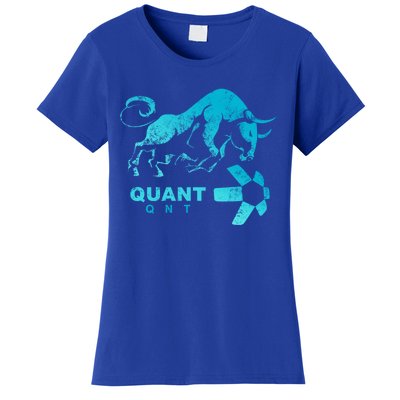 Quant Crypto Bullrun Qnt Token Blockchain Rich Millionaire Great Gift Women's T-Shirt