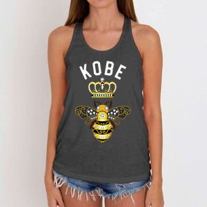 Queen Crown Bee K.O.B.E Women's Knotted Racerback Tank