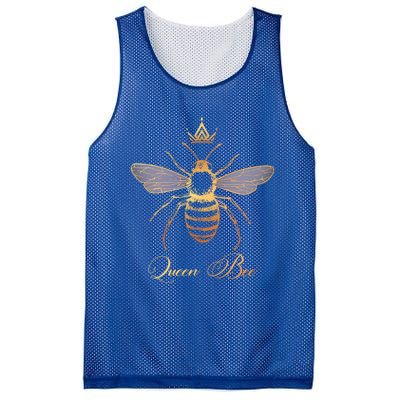 Queen Crown Bee Beekeeping Honey Lover Keeper Gift Cool Gift Mesh Reversible Basketball Jersey Tank