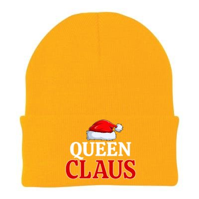 Queen Claus Christmas Pajama Matching Family Santa Xmas Meaningful Gift Knit Cap Winter Beanie