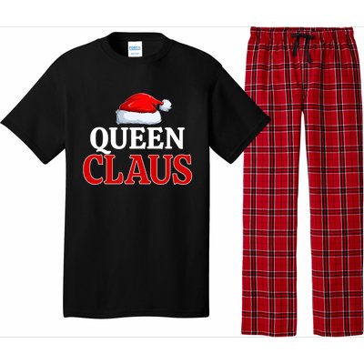 Queen Claus Christmas Pajama Matching Family Santa Xmas Meaningful Gift Pajama Set