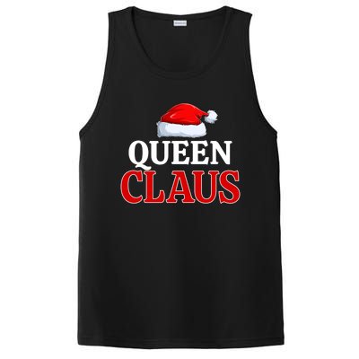 Queen Claus Christmas Pajama Matching Family Santa Xmas Meaningful Gift PosiCharge Competitor Tank