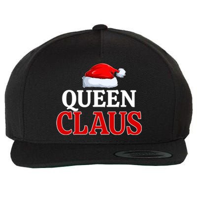 Queen Claus Christmas Pajama Matching Family Santa Xmas Meaningful Gift Wool Snapback Cap