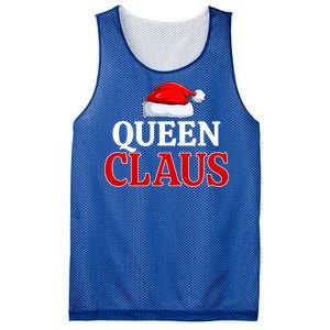 Queen Claus Christmas Pajama Matching Family Santa Xmas Meaningful Gift Mesh Reversible Basketball Jersey Tank