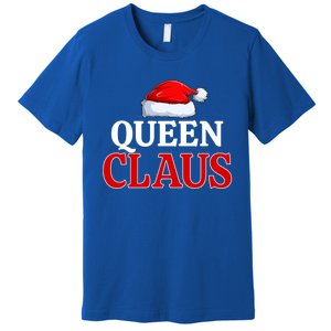 Queen Claus Christmas Pajama Matching Family Santa Xmas Meaningful Gift Premium T-Shirt