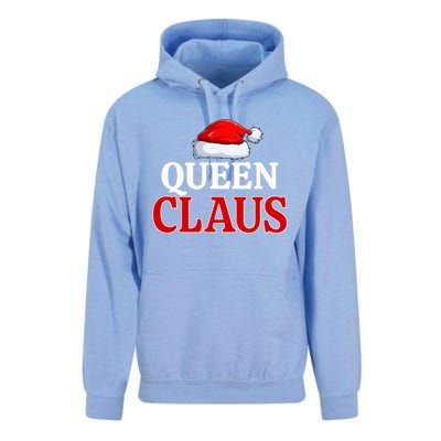 Queen Claus Christmas Pajama Matching Family Santa Xmas Meaningful Gift Unisex Surf Hoodie