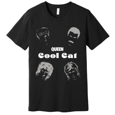 Queen Cool Cat Premium T-Shirt