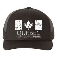 Quebec City Canadian Flag Travel To Quebec Meaningful Yupoong Adult 5-Panel Trucker Hat