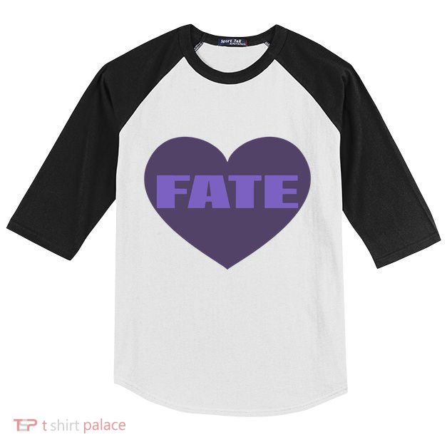 Quan Content Fate Heart Kids Colorblock Raglan Jersey