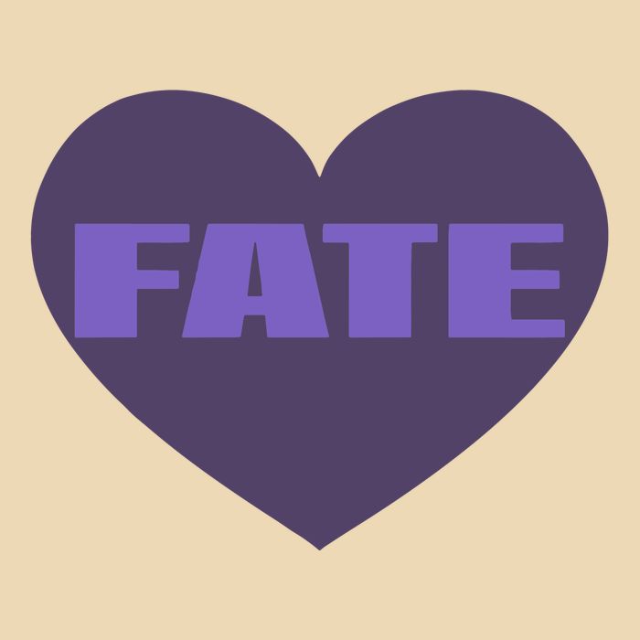 Quan Content Fate Heart Zip Tote Bag