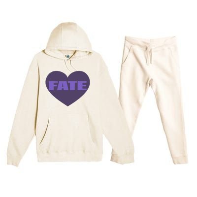 Quan Content Fate Heart Premium Hooded Sweatsuit Set