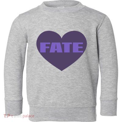 Quan Content Fate Heart Toddler Sweatshirt