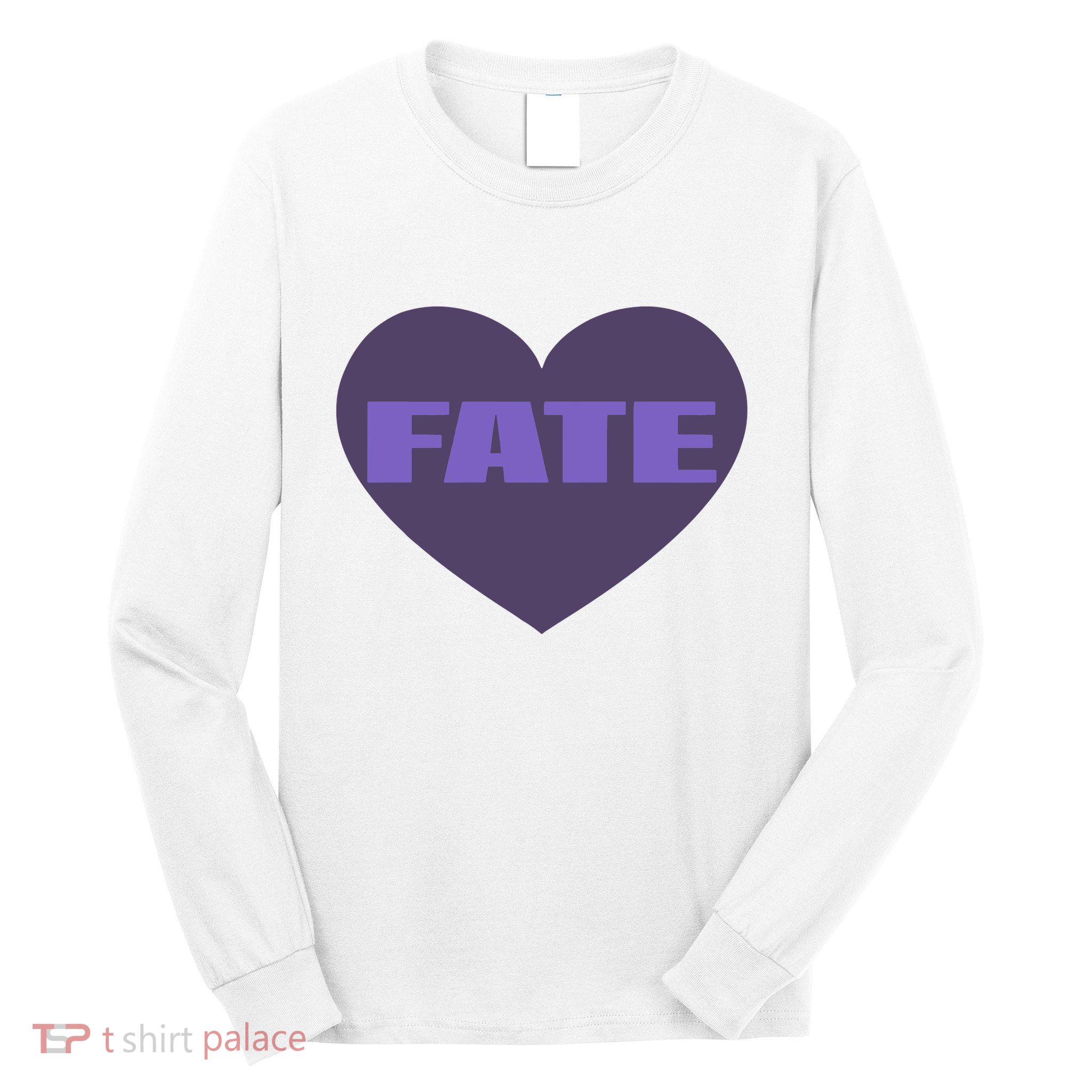 Quan Content Fate Heart Long Sleeve Shirt