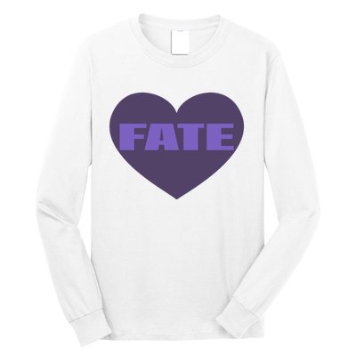 Quan Content Fate Heart Long Sleeve Shirt