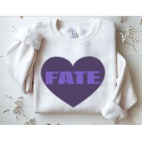 Quan Content Fate Heart Sweatshirt