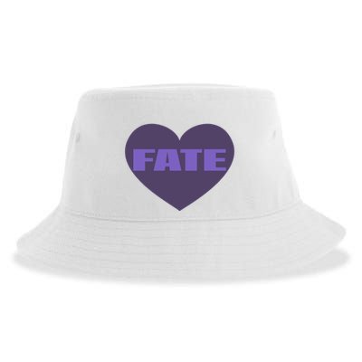 Quan Content Fate Heart Sustainable Bucket Hat