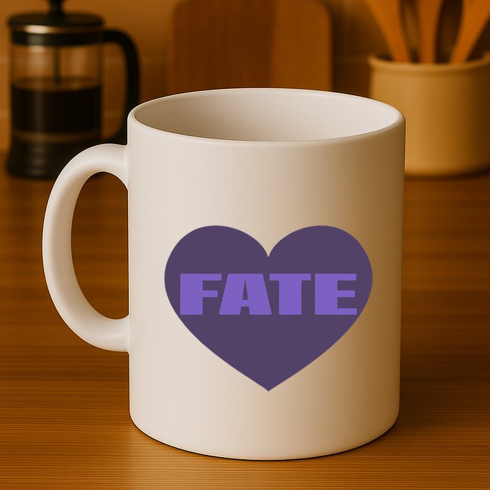 Quan Content Fate Heart Mug