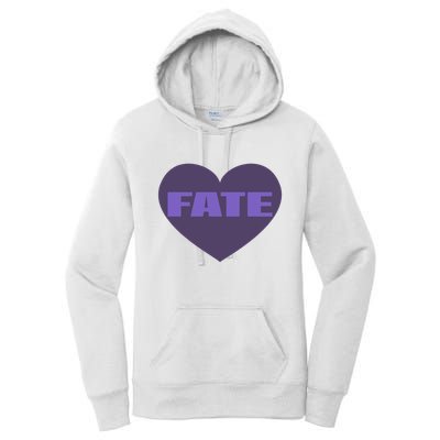 Quan Content Fate Heart Women's Pullover Hoodie