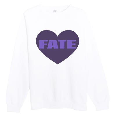 Quan Content Fate Heart Premium Crewneck Sweatshirt