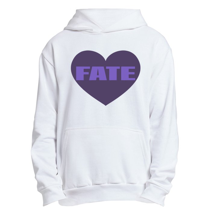 Quan Content Fate Heart Urban Pullover Hoodie