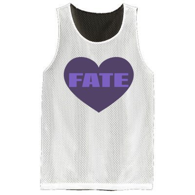 Quan Content Fate Heart Mesh Reversible Basketball Jersey Tank