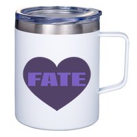 Quan Content Fate Heart 12oz Stainless Steel Coffee Mug