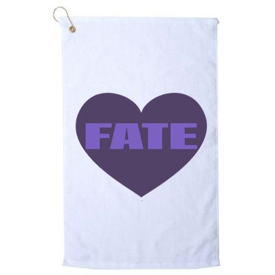 Quan Content Fate Heart Golf Towel