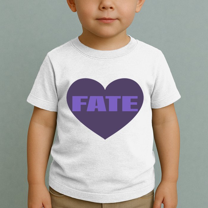 Quan Content Fate Heart Toddler T-Shirt