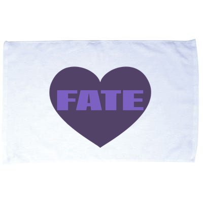 Quan Content Fate Heart Microfiber Hand Towel